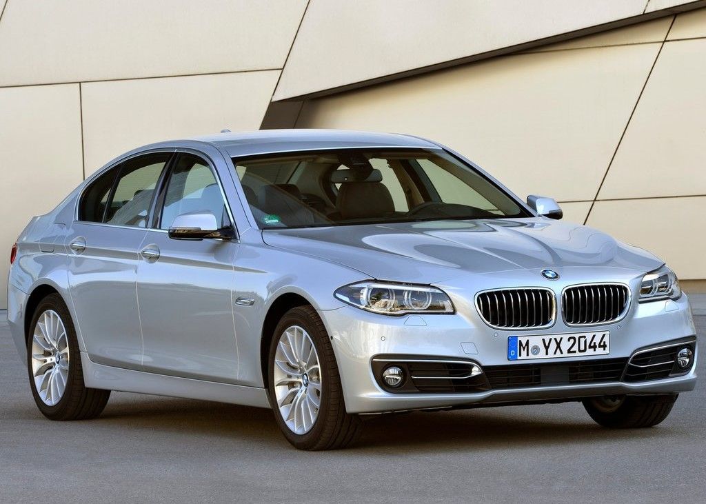 Silver 2014 BMW 5-Series