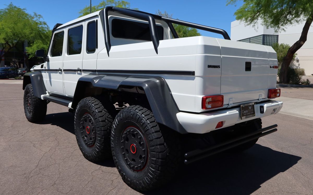Ultra Rare 2014 Mercedes-Benz G63 AMG 6X6 In White Paint
