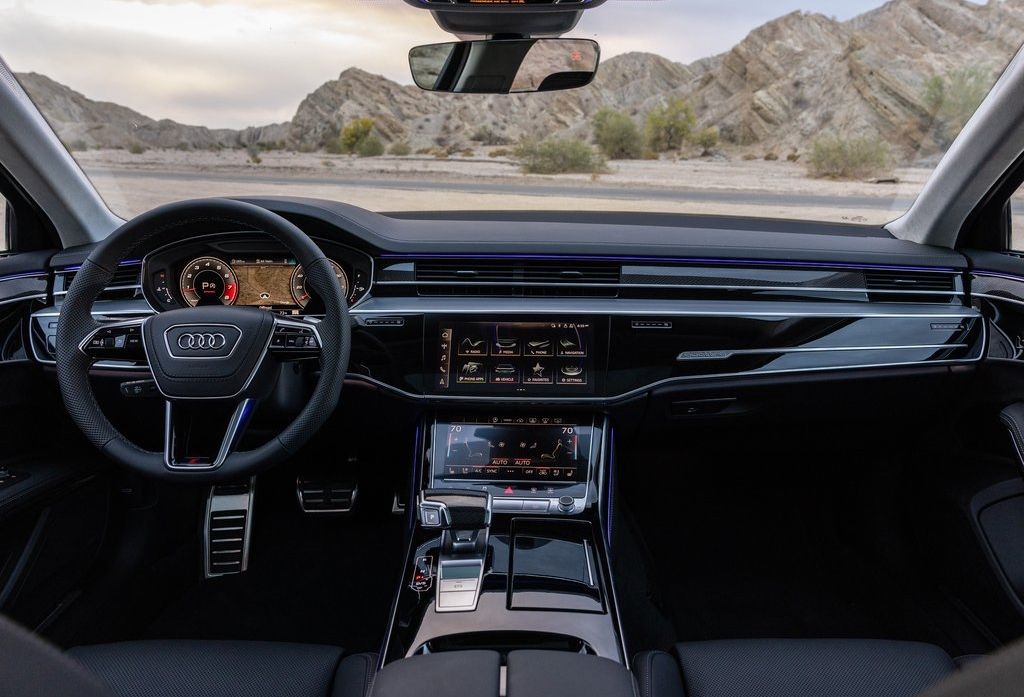 2022 Audi S8's Interior
