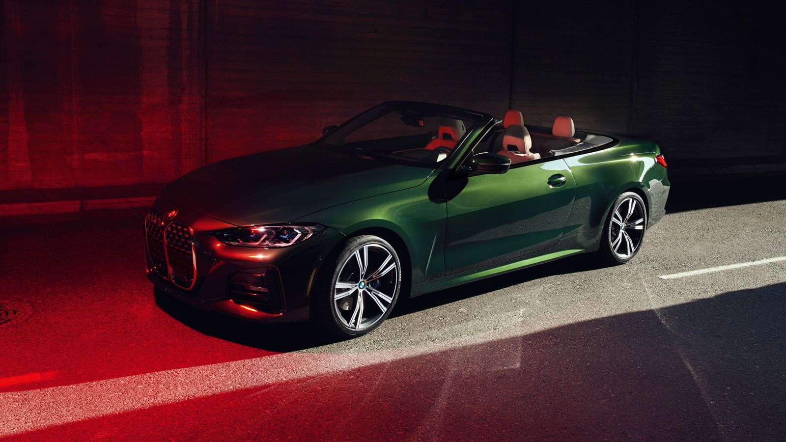 2022 BMW 4 Series Convertible Front View