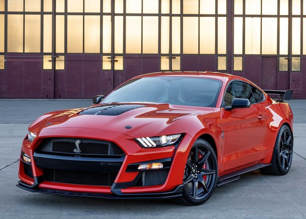 Red 2022 Ford Mustang Shelby GT500