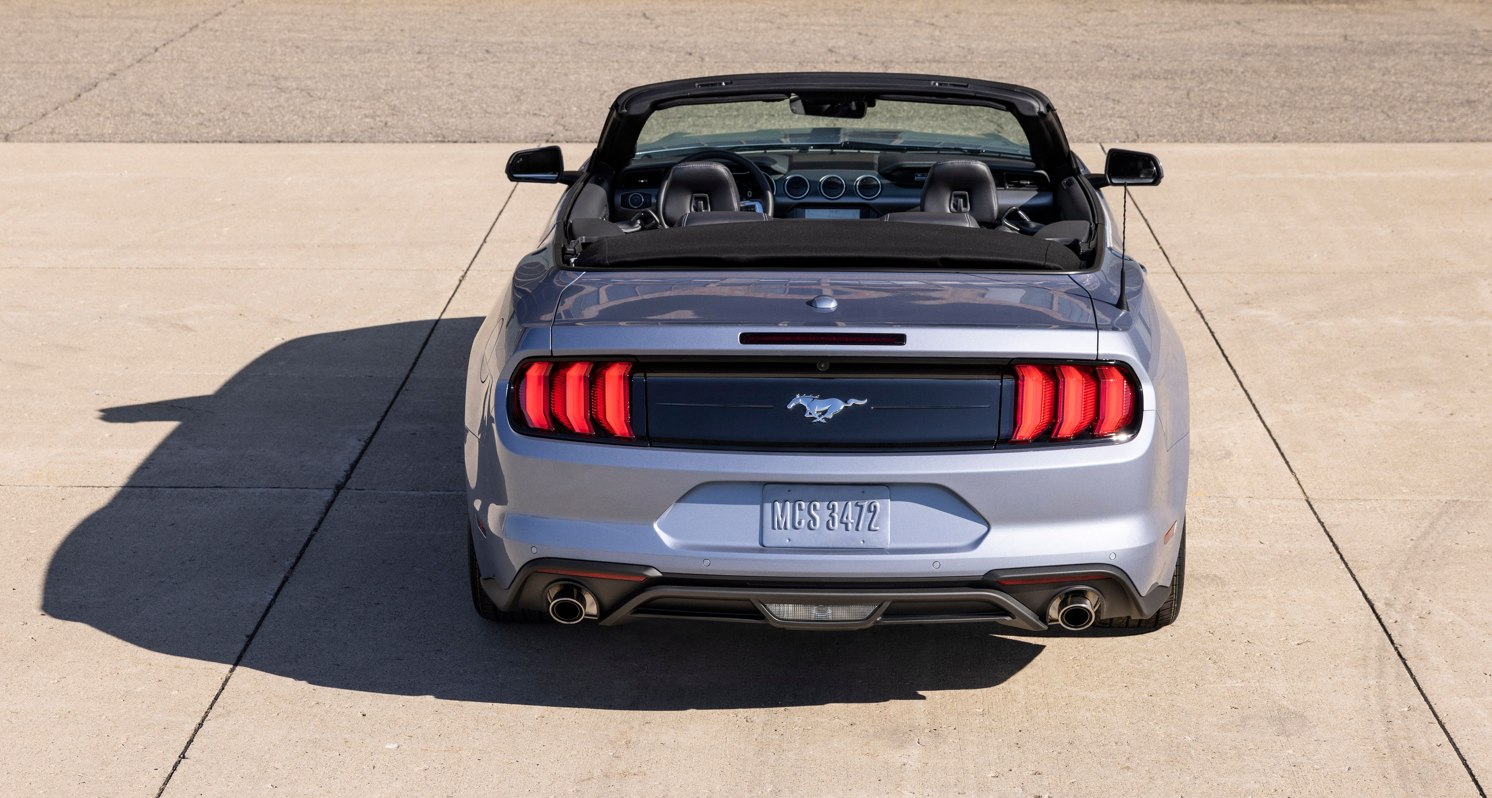 Rear image of a 2022 Mustang Coastal Limited Edition