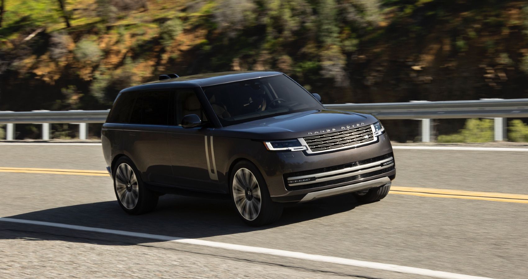 2023 Range Rover on the road
