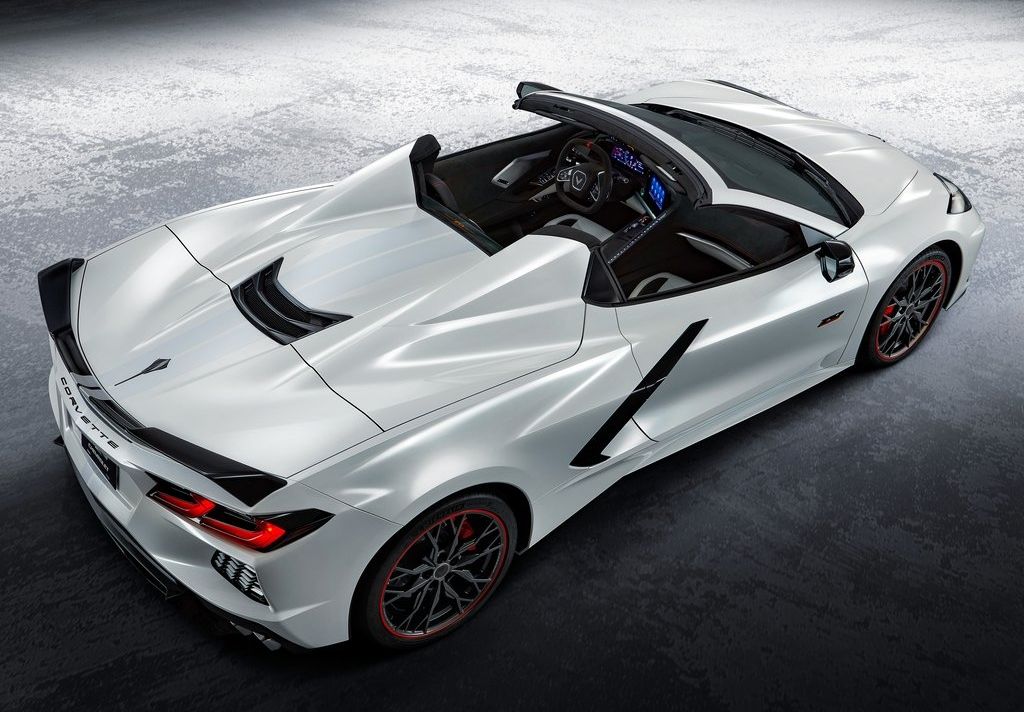 2023 Corvette 70th Anniversary Edition's Back View