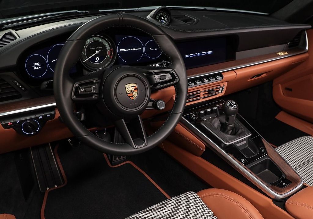 2023 Porsche 911 Sport Classic Interior Shot, Driver Angle