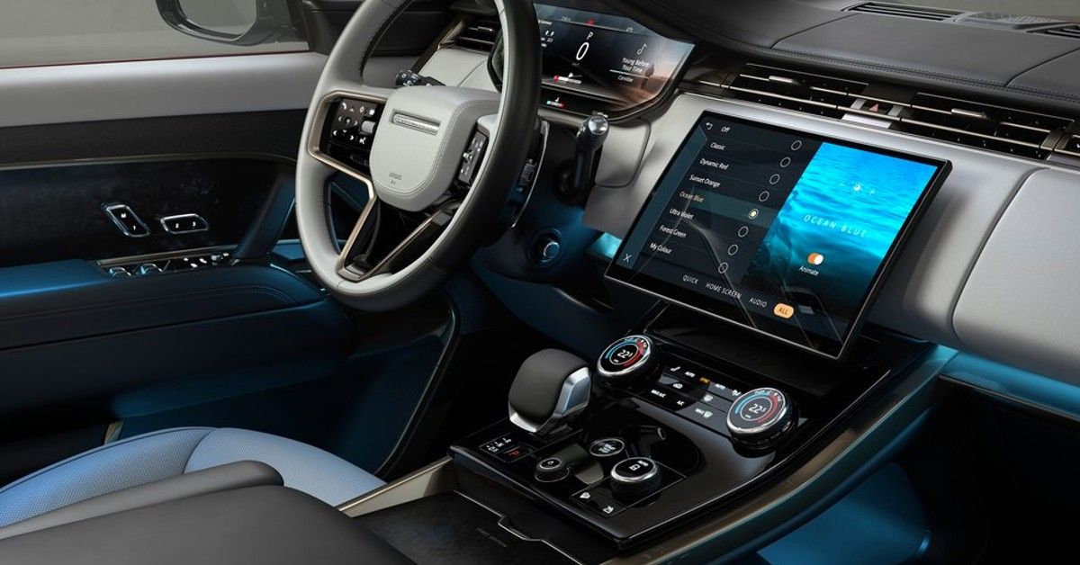 2023 Range Rover Sport Interior view