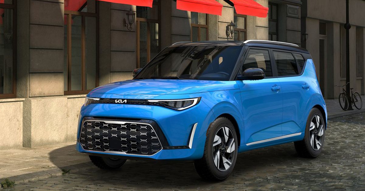 Новый kia soul 2023