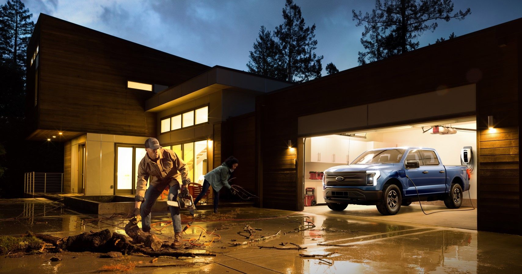 Ford F-150 Lightning home integration system being a boon after a hurricane
