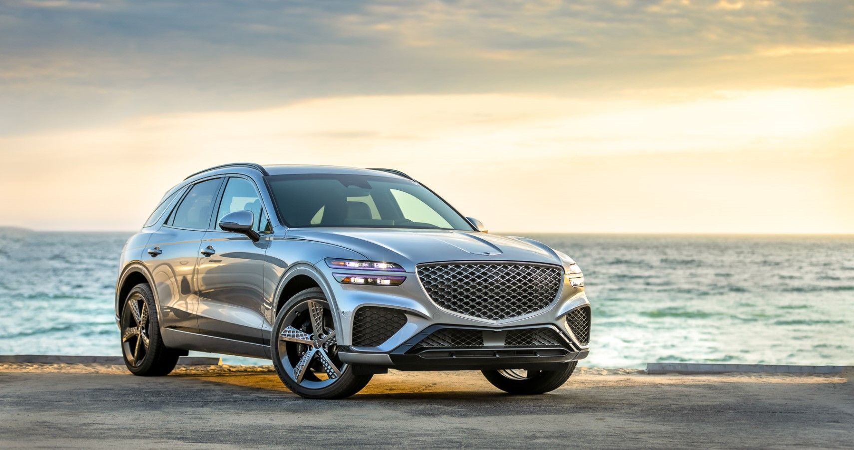 Visualização do papel de parede hd 2022 Genesis GV70