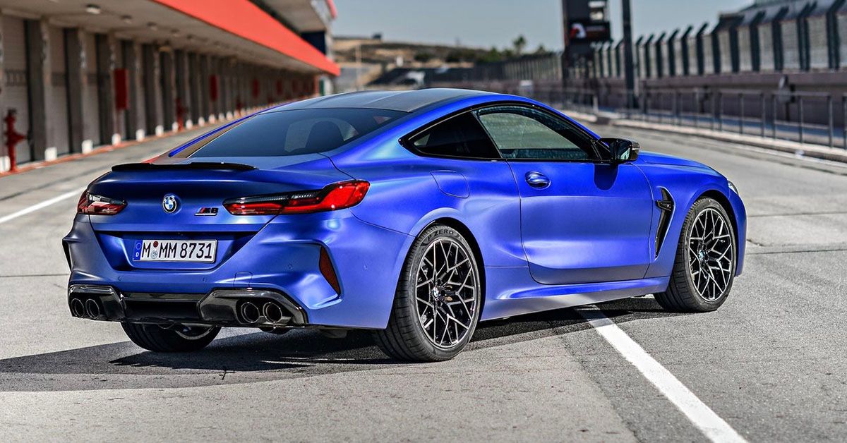 BMW M8 Competition Rear