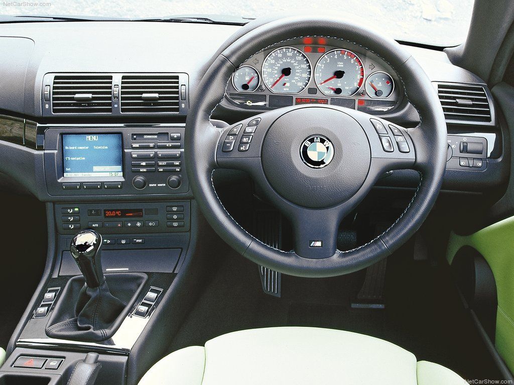 BMW E46 M3 Interior