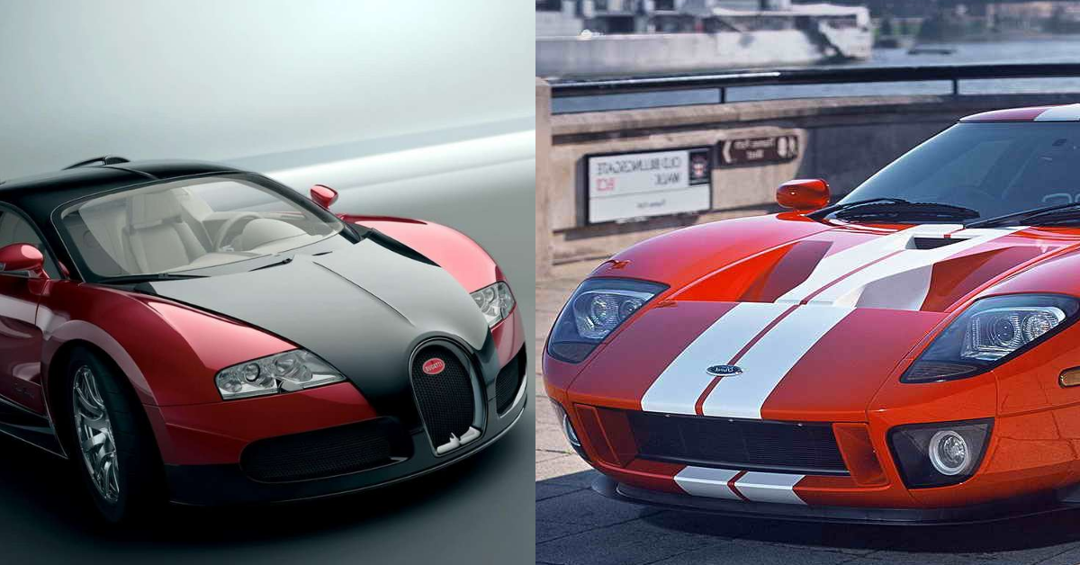 Ford Ranger VS Bugatti Divo Autovergleich