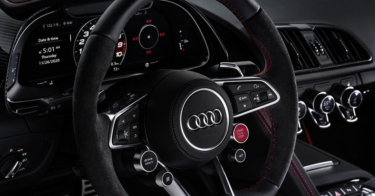 Audi R8 V10 Panther Edition Interior