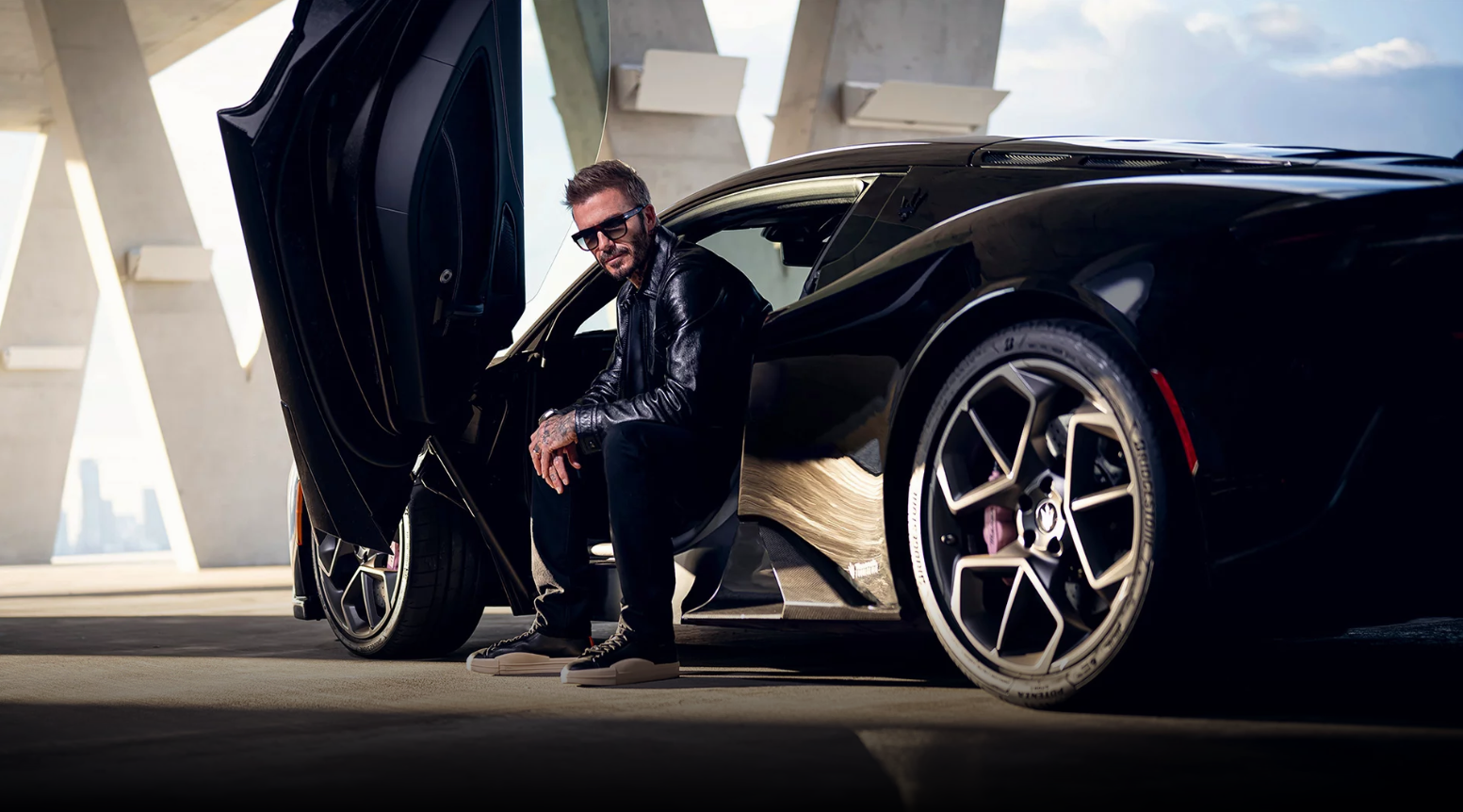 David Beckham Maserati MC20 