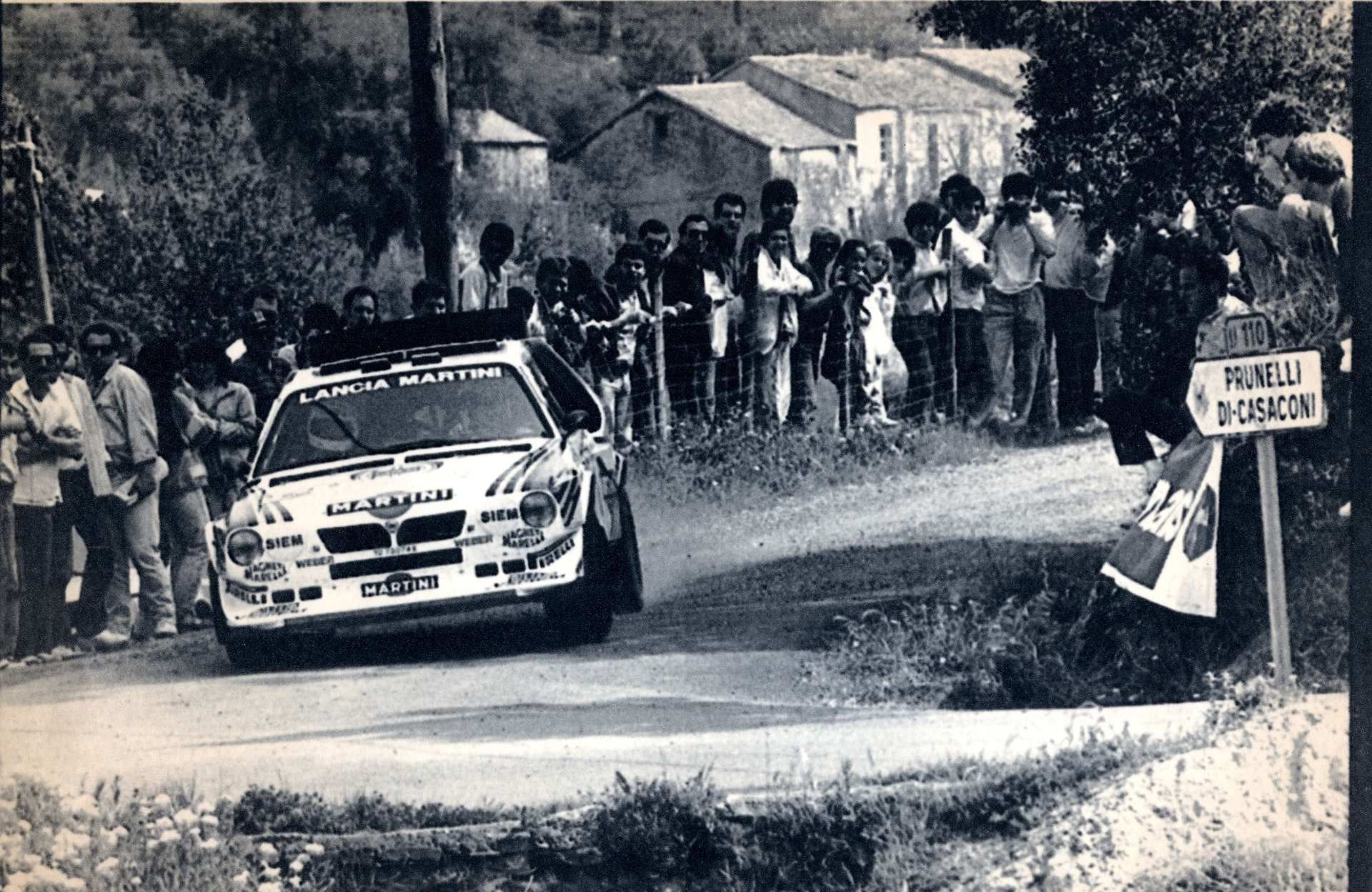 Henri Toivonen During The 1986 Tour de Corse