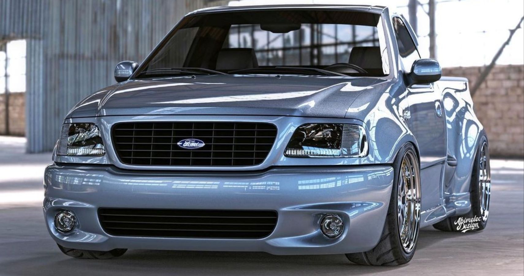 This Ford F-150 Lightning SVT Gets A Whole Lot Of Attitude