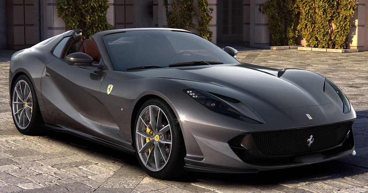 2022 Ferrari 812 GTS (Black) - front