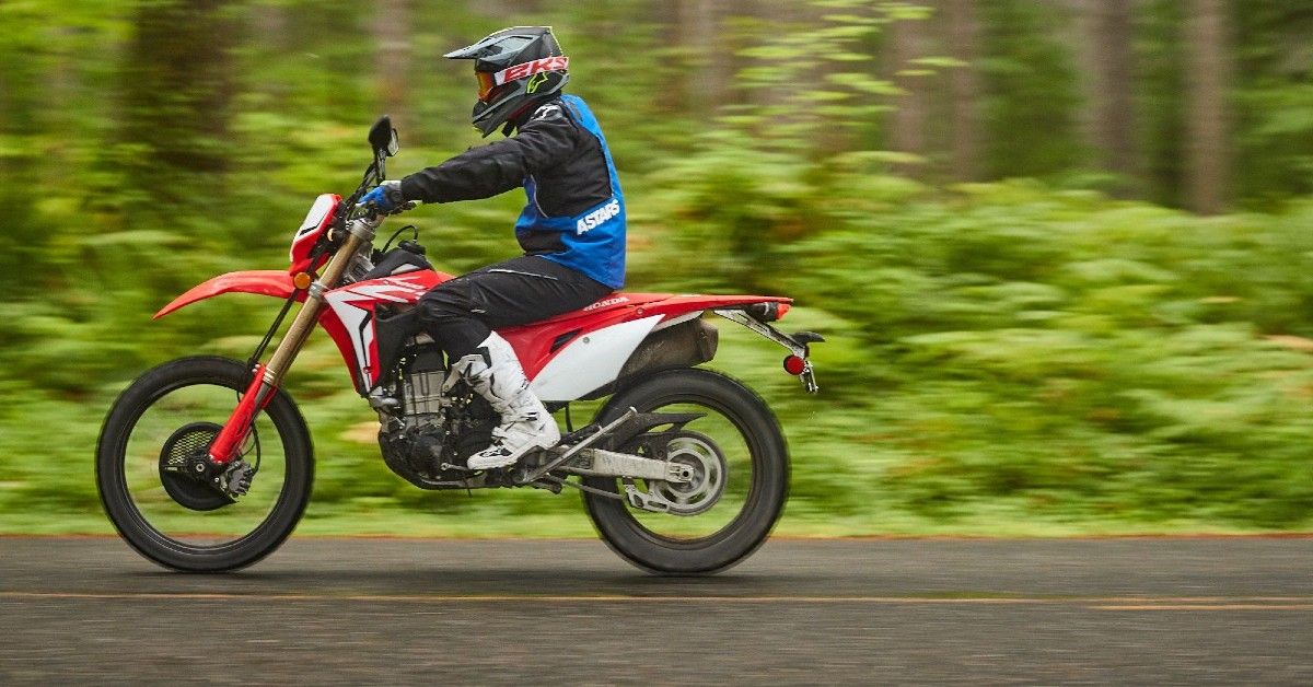 Honda CRF450L.