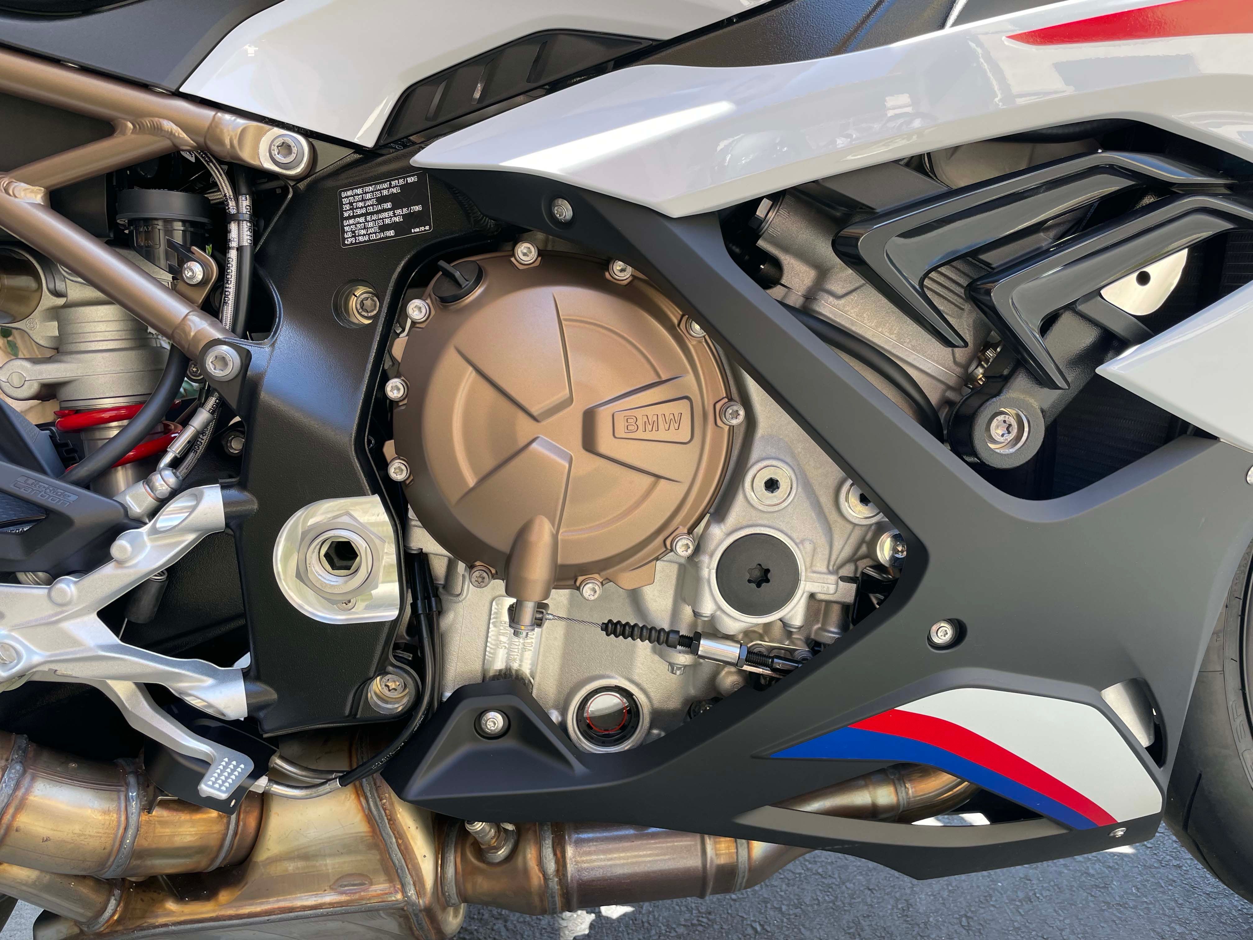 2022 BMW S 1000 RR Engine Closeup