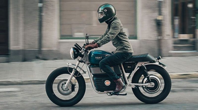 Retro best sale electric motorbike