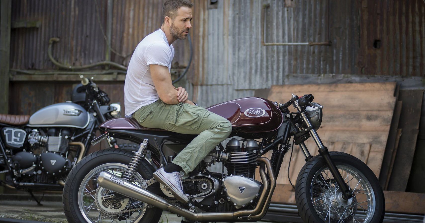 These Are The 8 Coolest Motorcycles In Ryan Reynolds' Collection