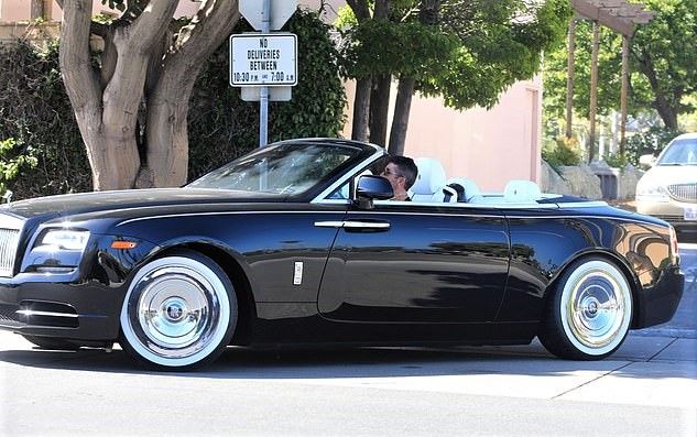 Simon Cowell's Black Rolls-Royce Phantom