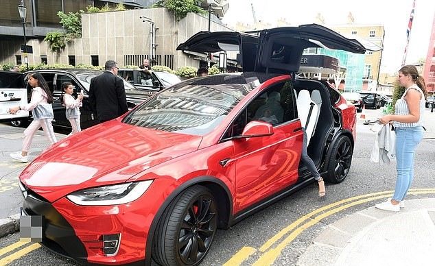 Simon Cowell's Tesla Model X