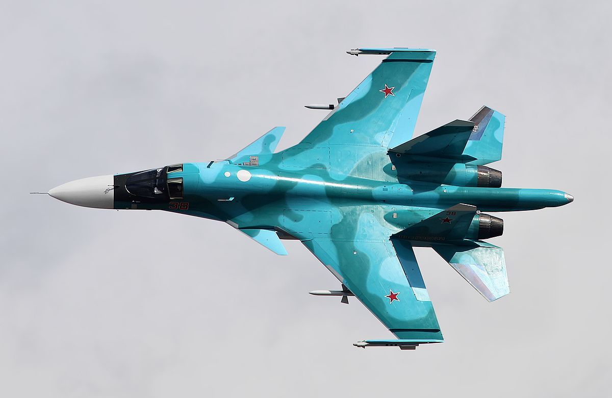 Su-34 attack aircraft