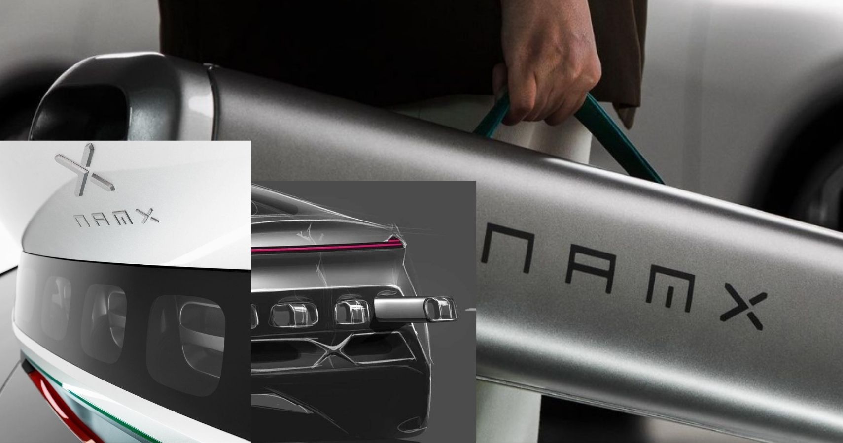 Pininfarina-Designed NamX HUV has a removable hydrogen fuel capsule system