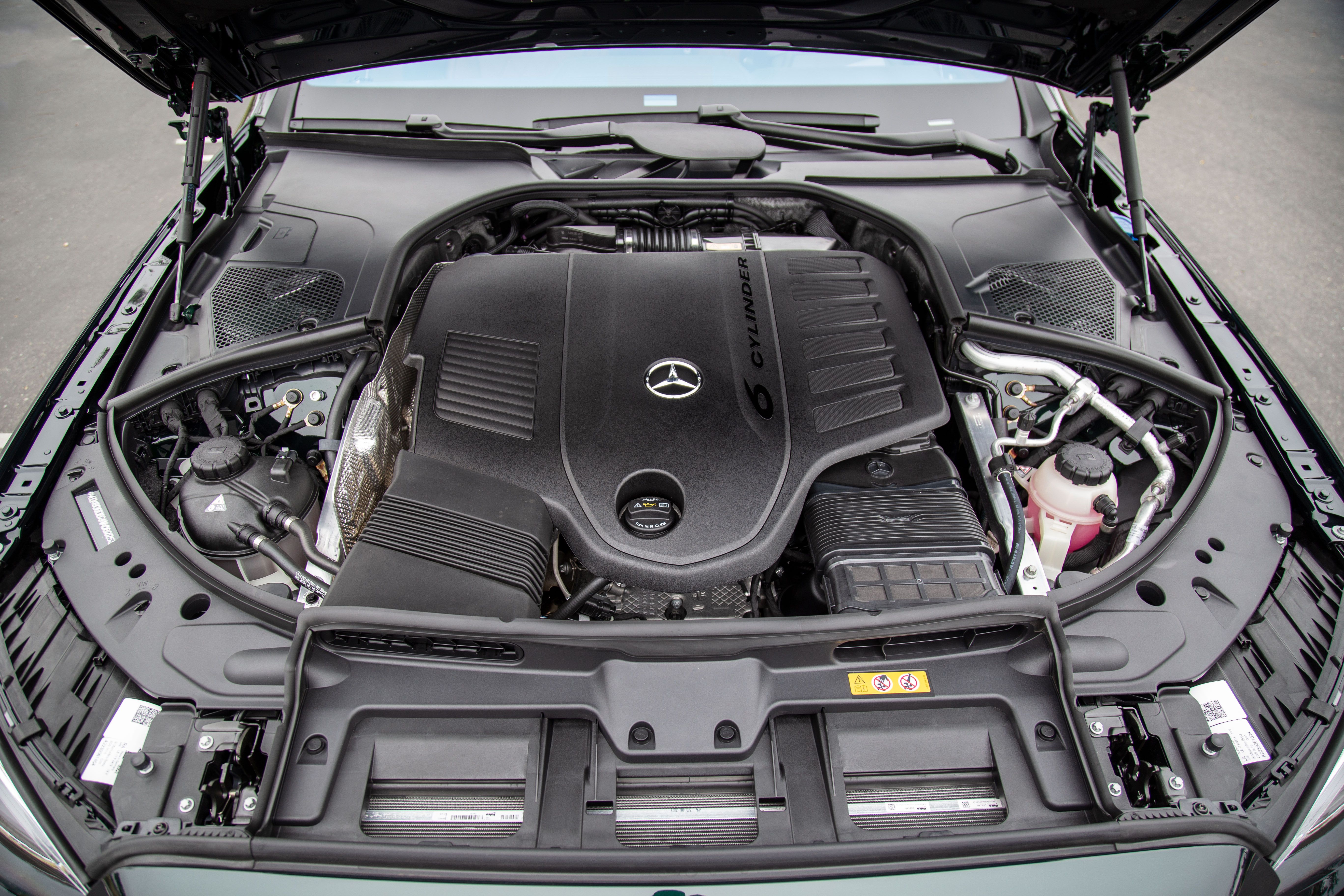 2022 Mercedes-Benz S500 4Matic Engine Compartment