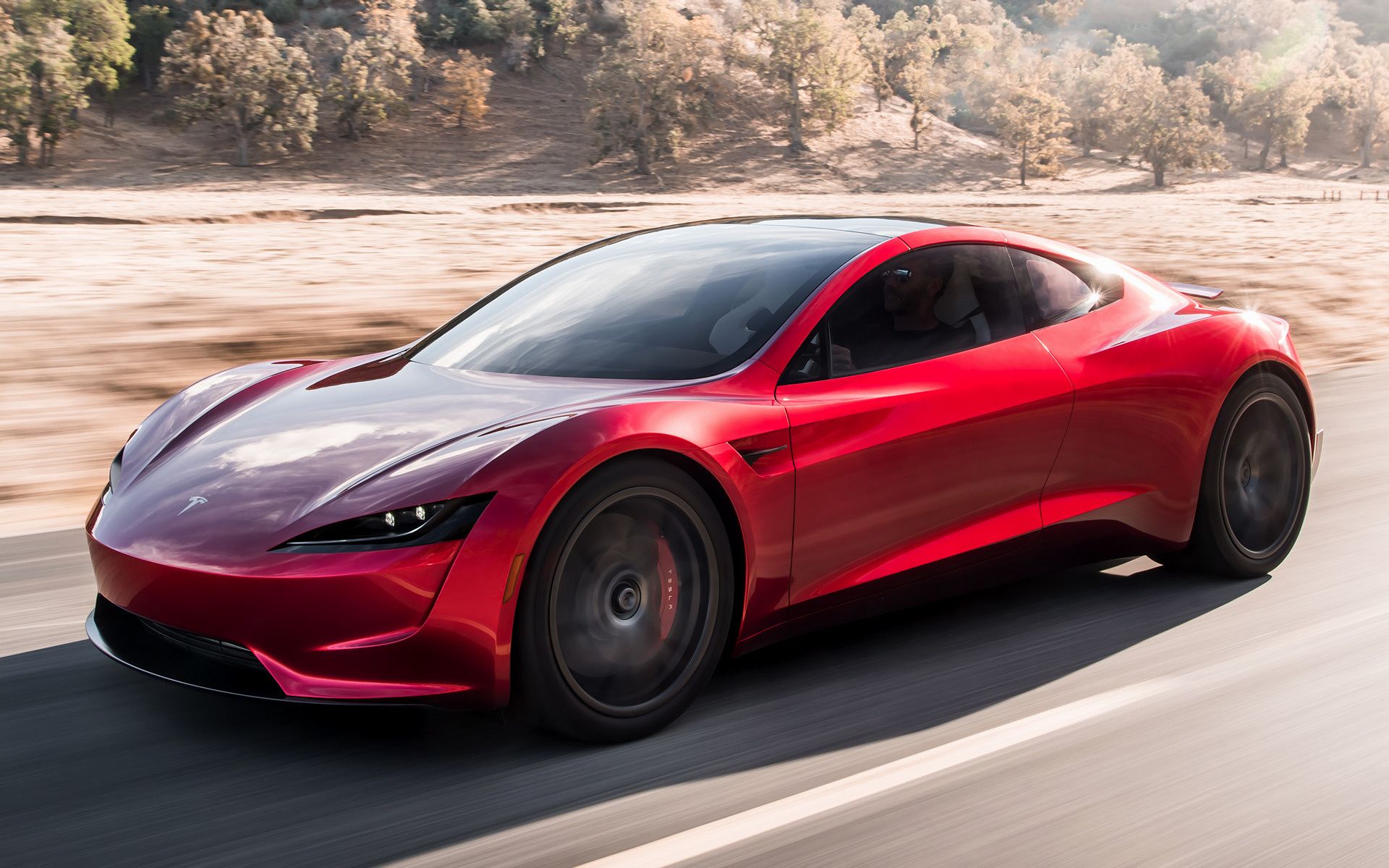 A look at the 2019 Tesla Roadster. 