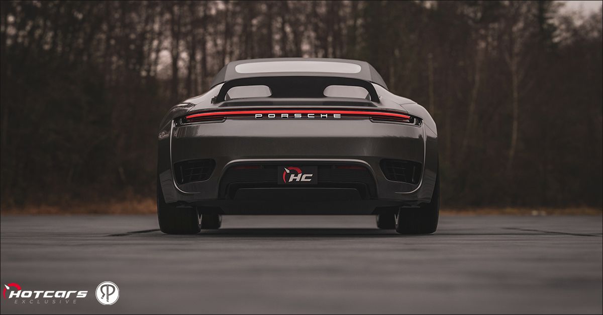 The rear end of the electric 911