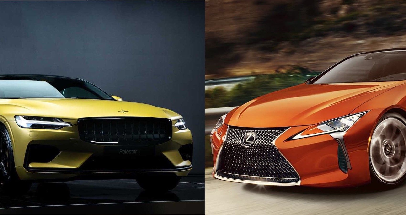 2022 Lexus LC Vs 2022 Polestar 1