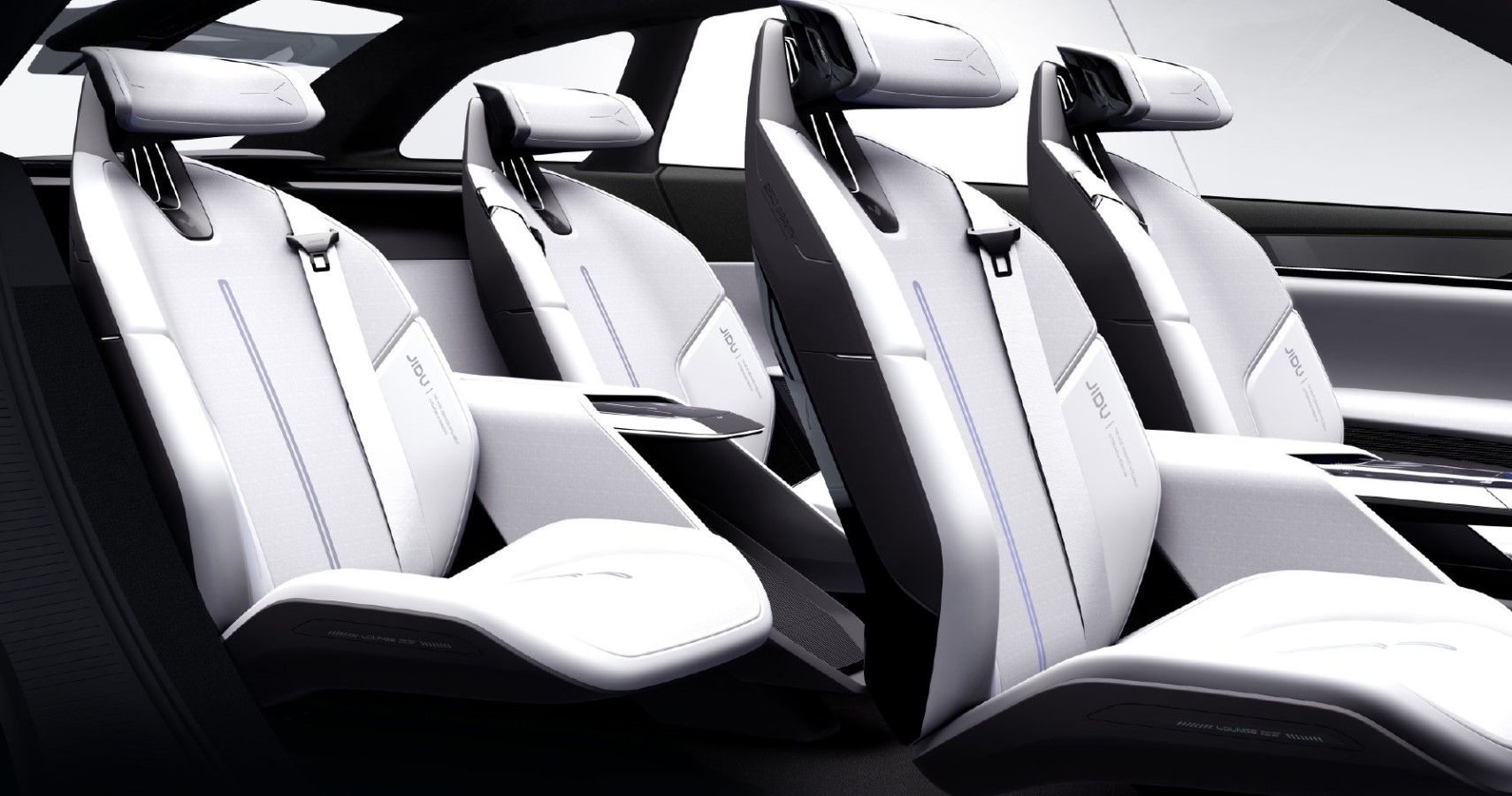 JIDU ROBO-01 EV Concept seating layout view