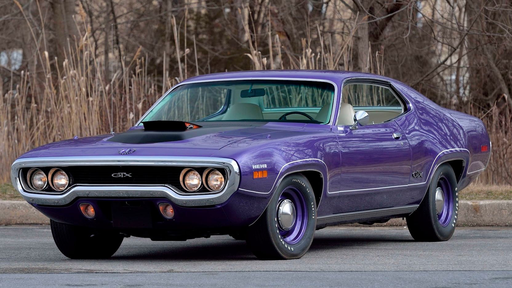 1971 Plymouth GTX (Purple) - Front