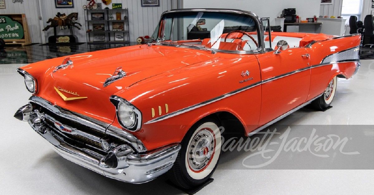 This Is Practically A Brand New 1957 Bel Air Convertible With Only 50 