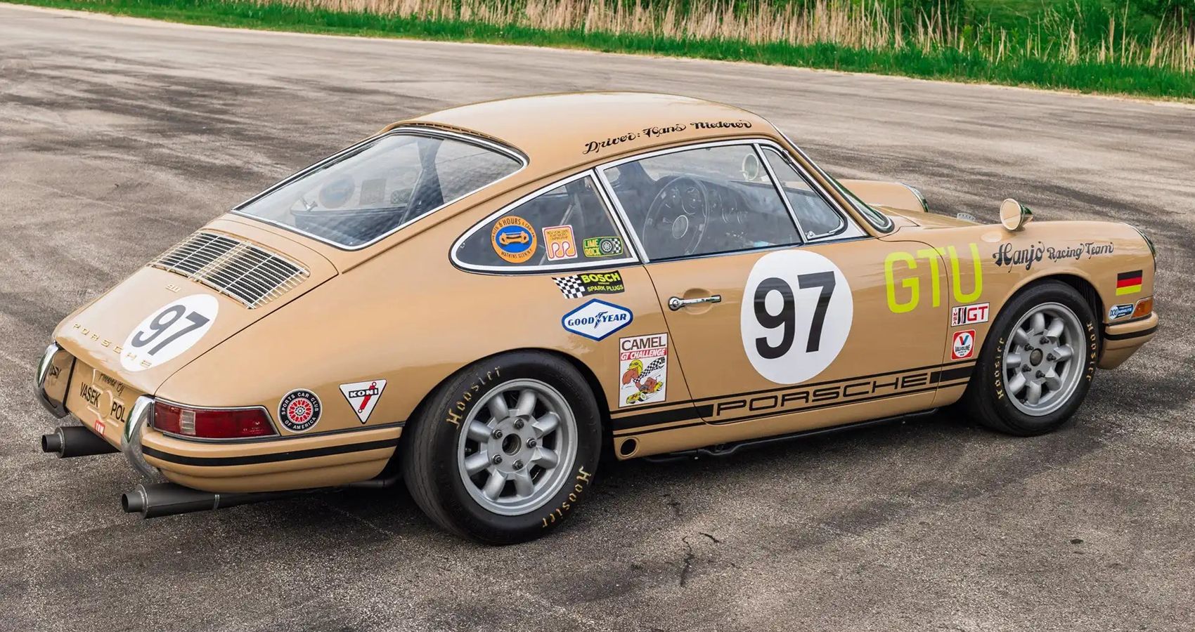 1967 Porsche 911 'Rally' Coupe In Factory-Correct Sand Beige Paint 