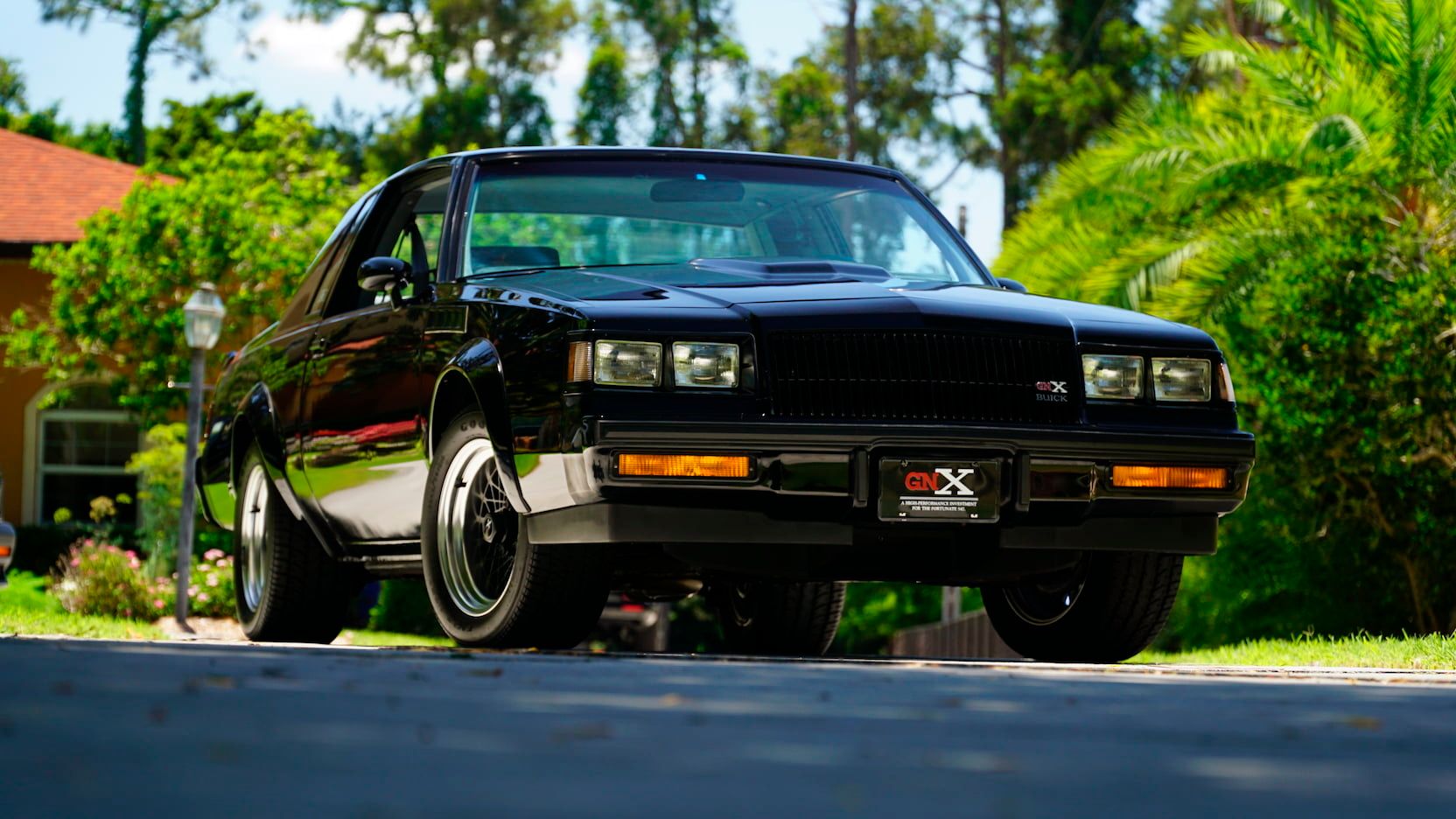 1987 Buick GNX, front view down low