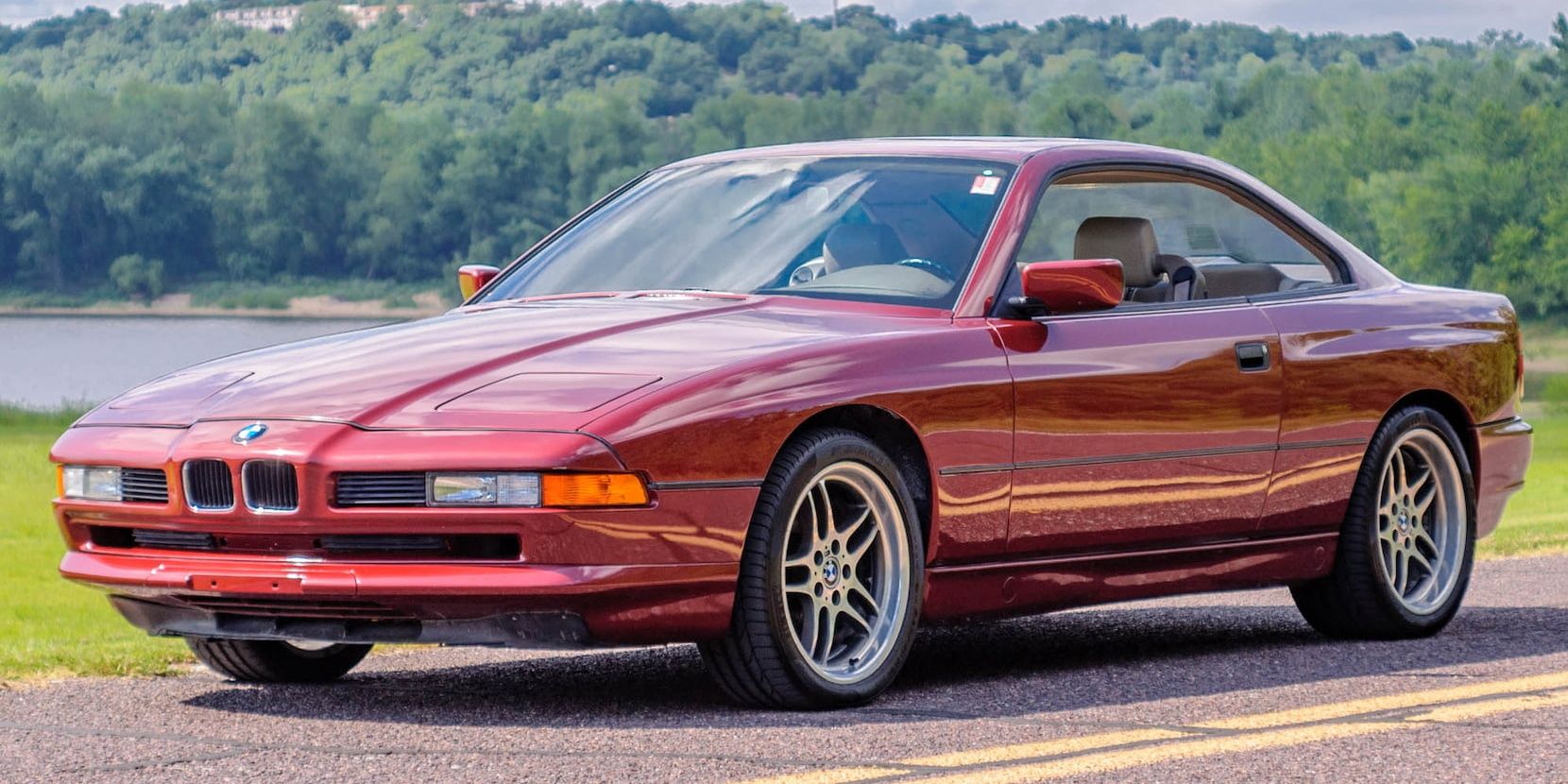 1991 BMW 850i Cropped