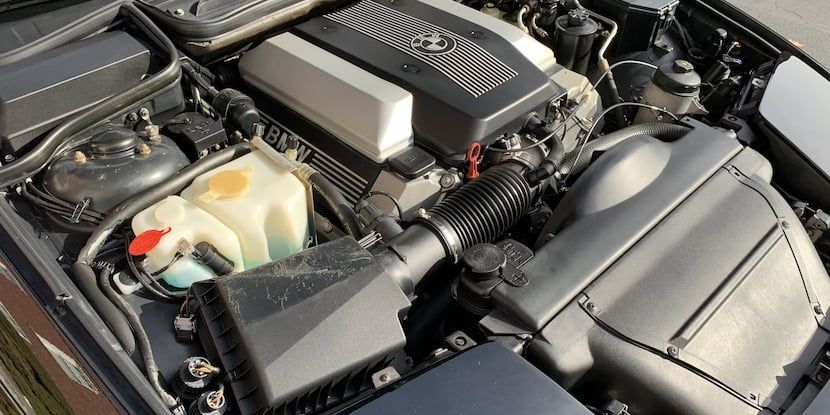 1995 BMW 840Ci Engine Cropped