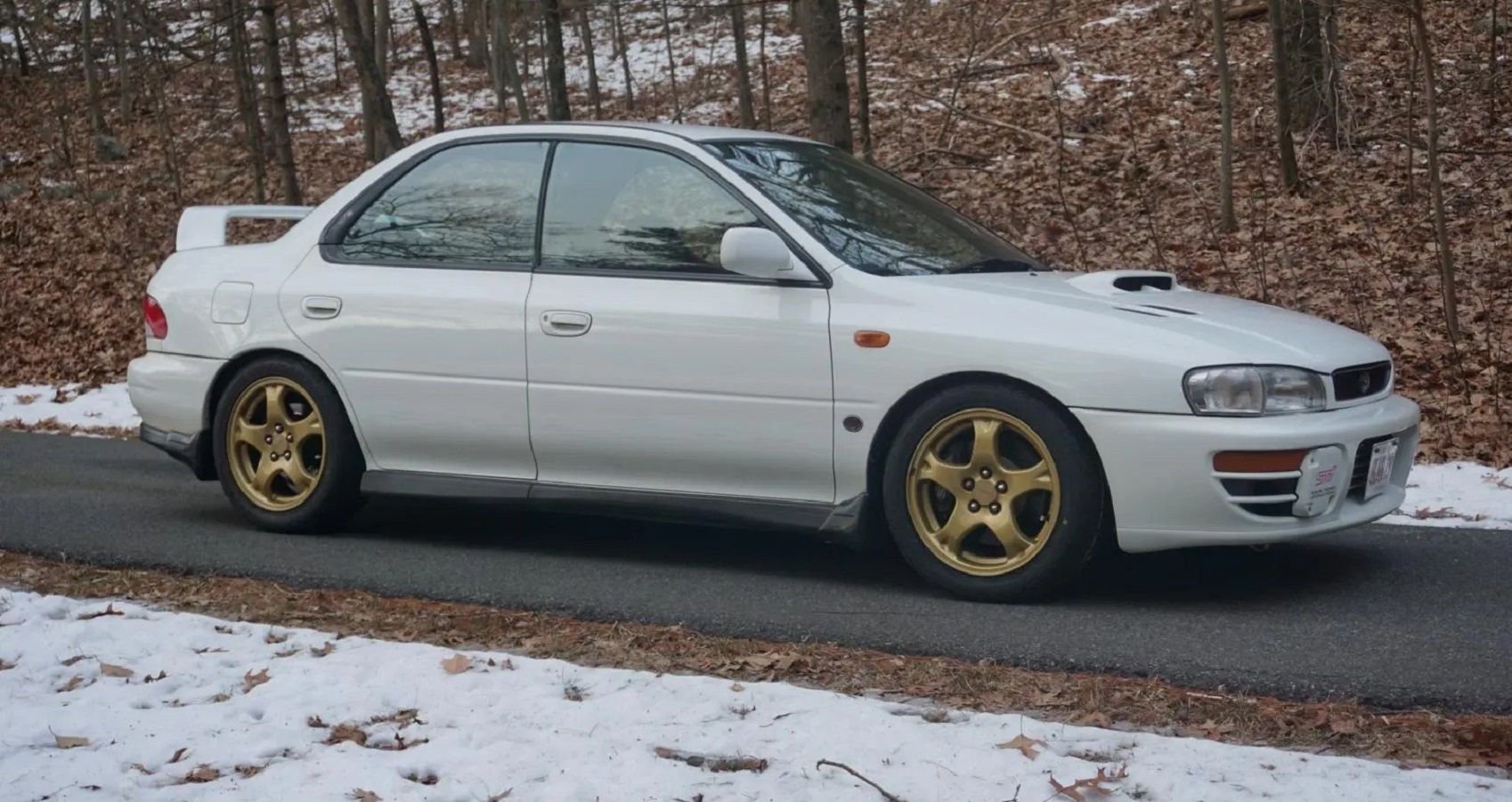 White 1993-2001 Subaru Impreza WRX 