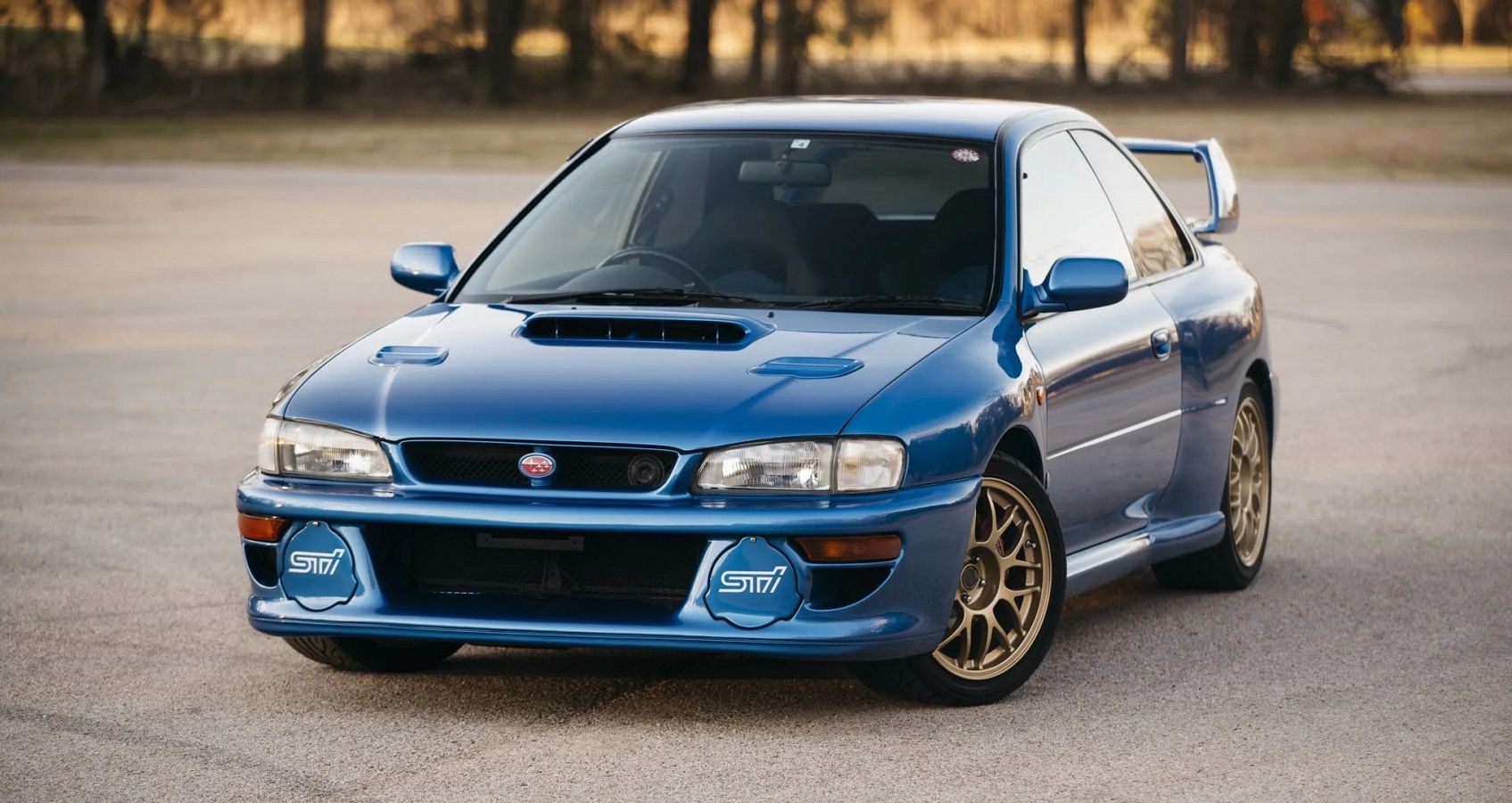 Blue 1993-2001 Subaru Impreza WRX (First Generation)