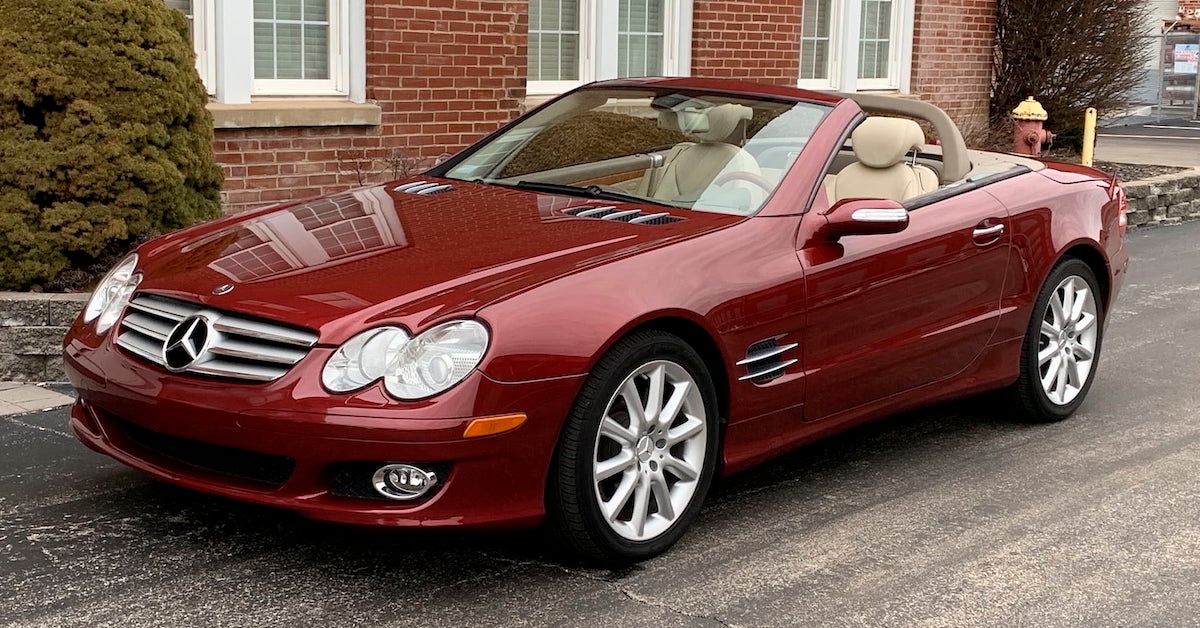 This Is What A 2007 Mercedes-Benz SL500 Is Worth Today