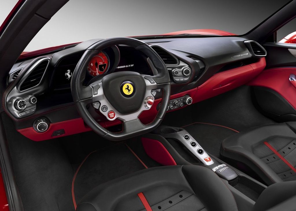 2018 Ferrari 488 GTB interior 