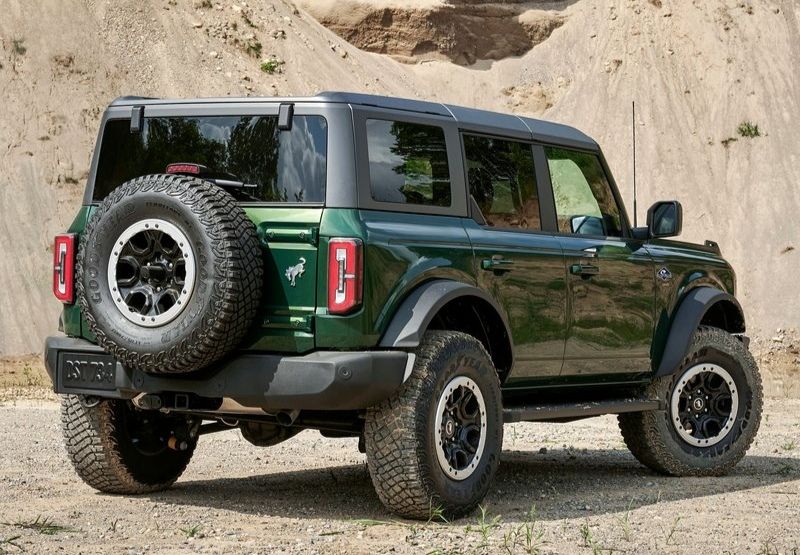 2022 Ford Bronco, Green