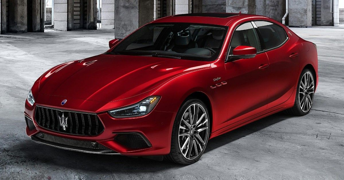 2022 Maserati Ghibli In Red