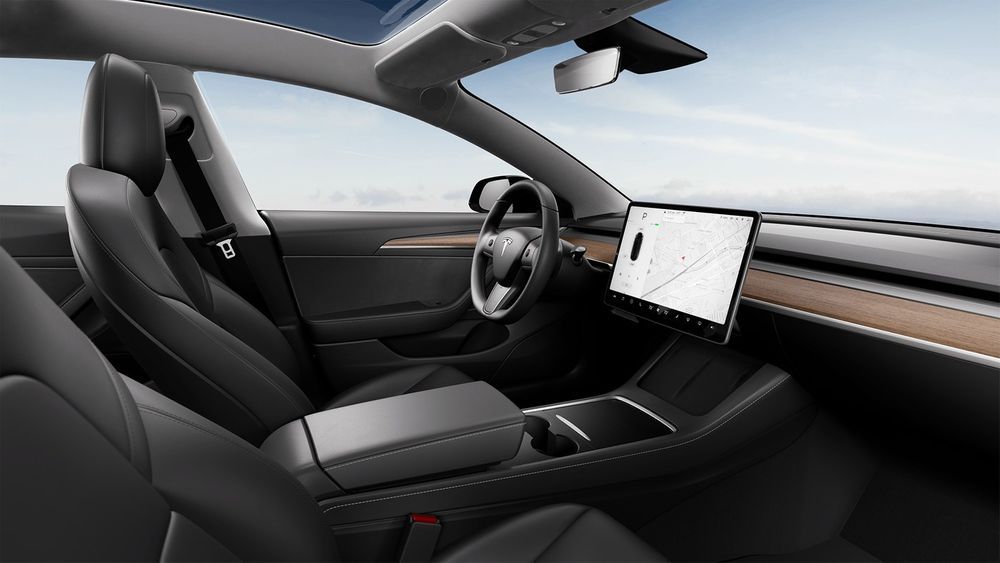2022 Tesla Model 3 Interior