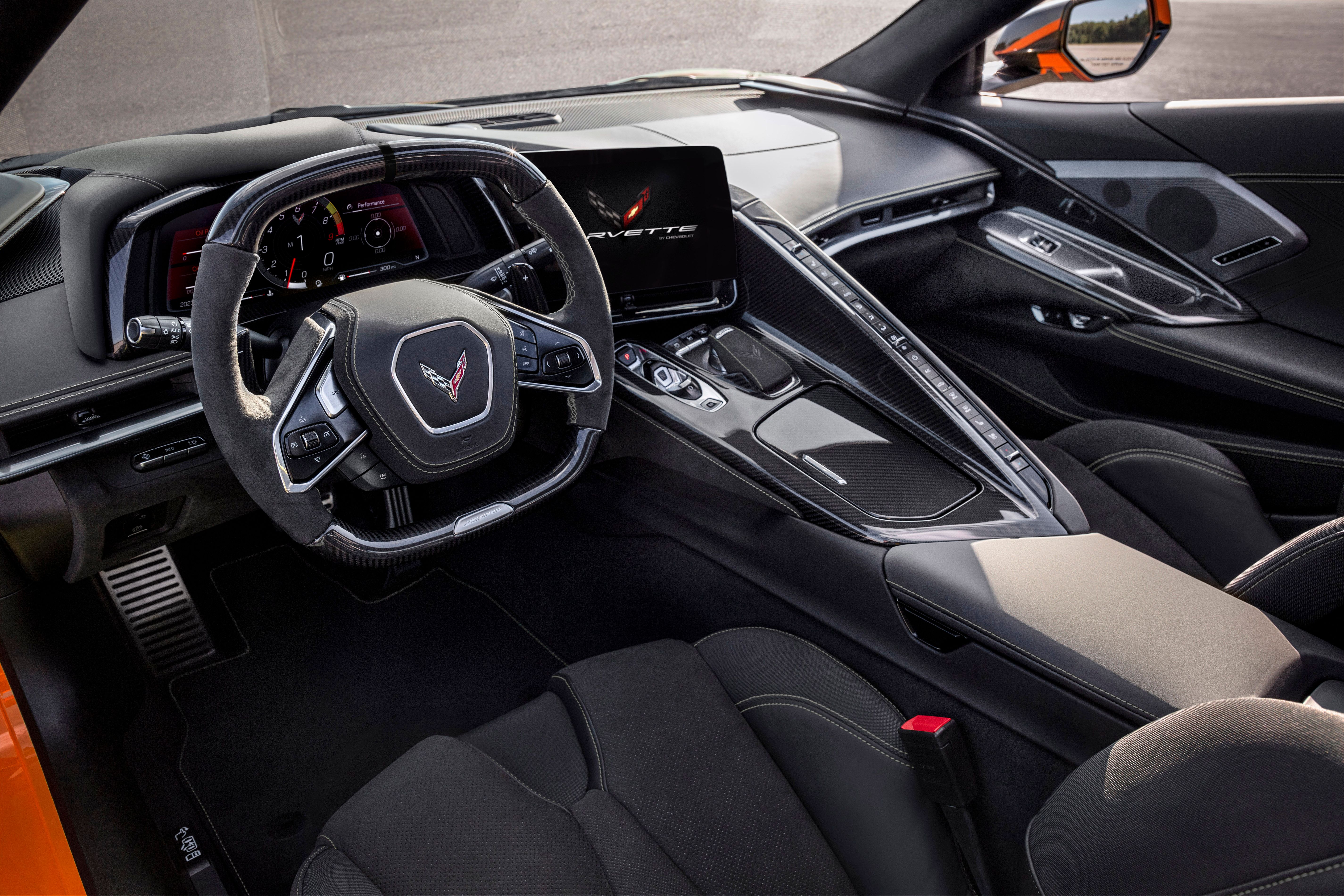 2023-Chevrolet-Corvette-Z06 interior photo black