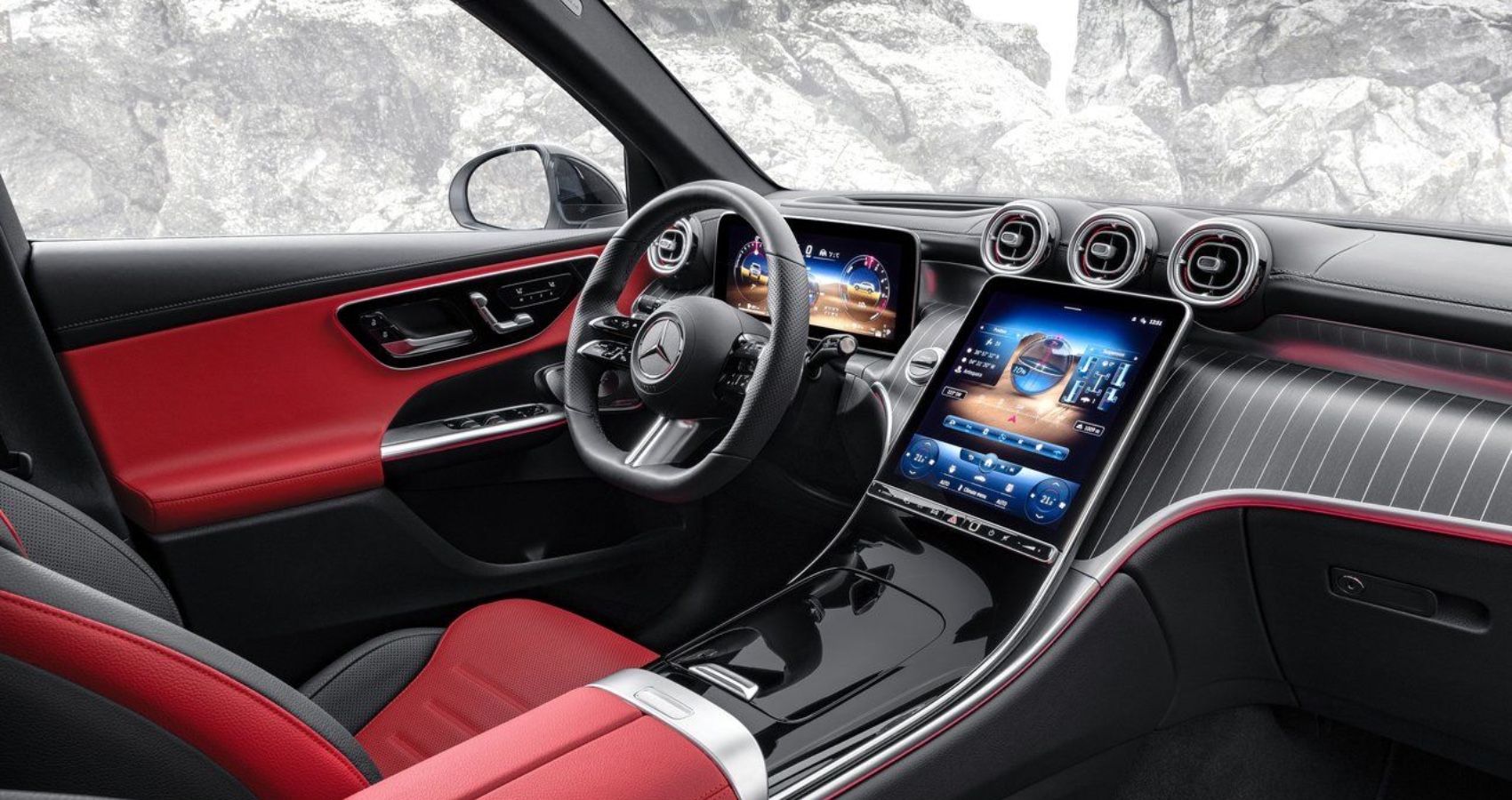 2023-Mercedes-Benz-GLC interior