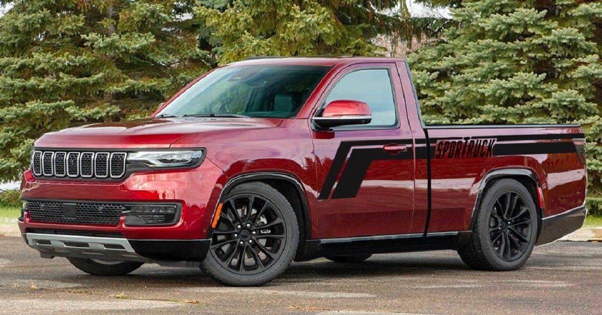 A Jeep That Is Also A Truck Meet The Jeep Comanche Sportruck